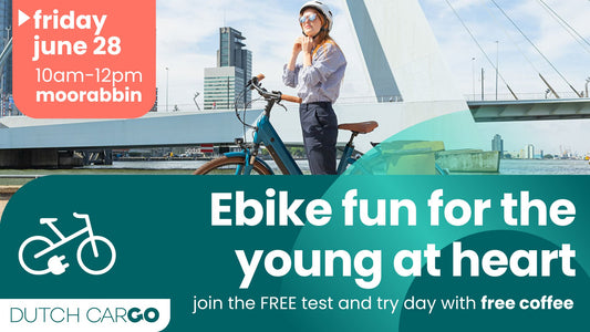 eBike fun for the young at heart - Dutch Cargo (AU)