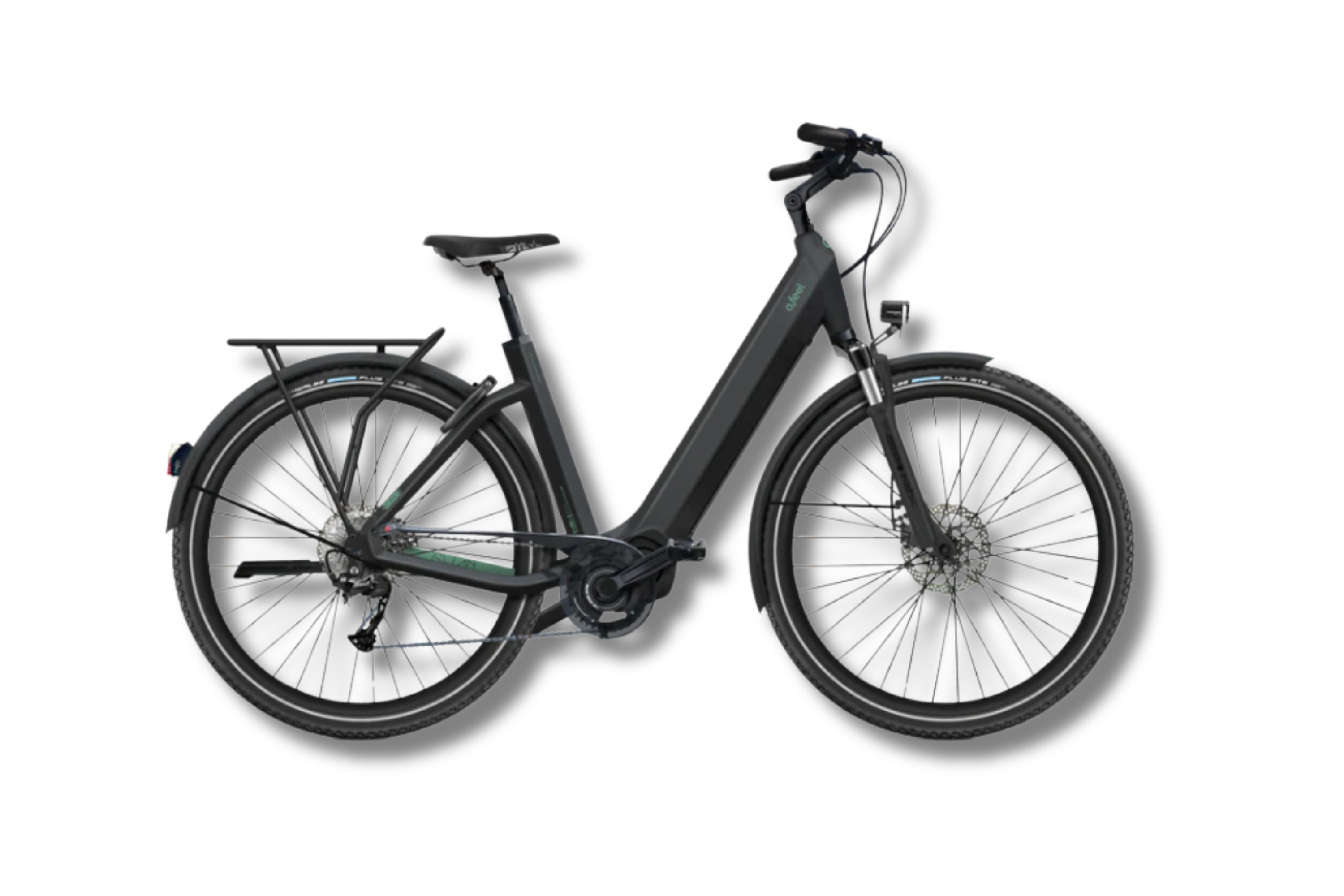 o2feel grey bike