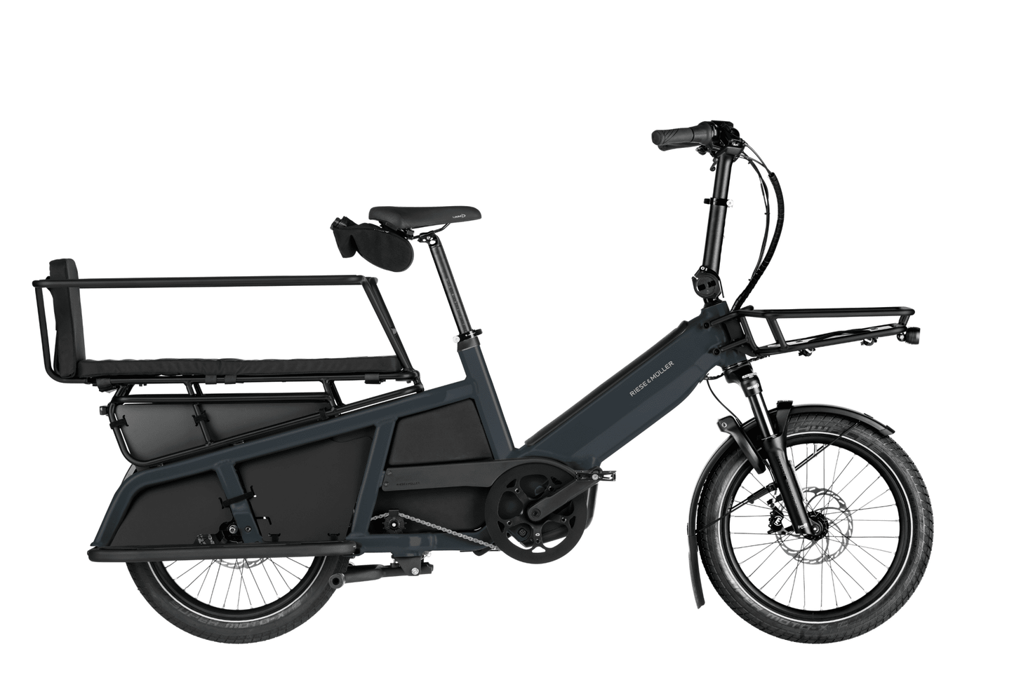 Riese & Muller Multitinker2 Family Bosch Smart Electric Cargo Bike - Dutch Cargo (AU) - Riese and Muller - Electric Cargo Bike - Riese & Muller Multitinker2 Family Bosch Smart Electric Cargo Bike