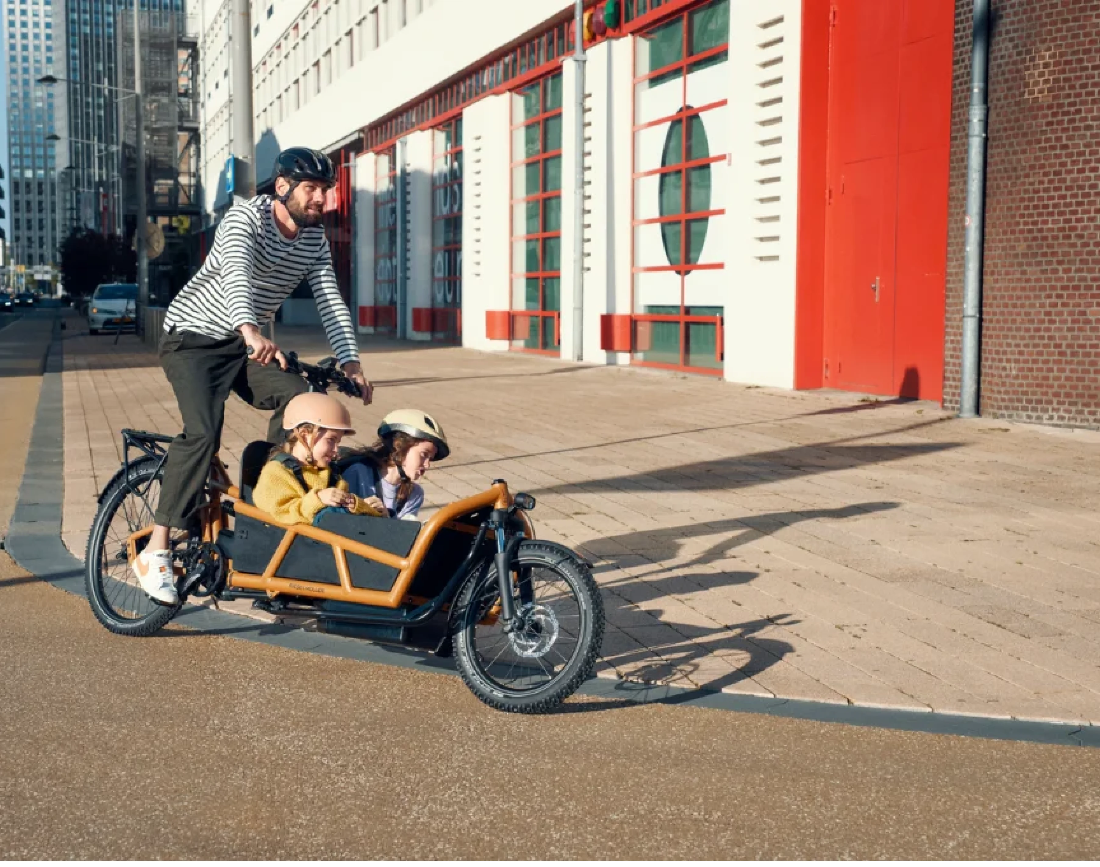 E cargo bike muller
