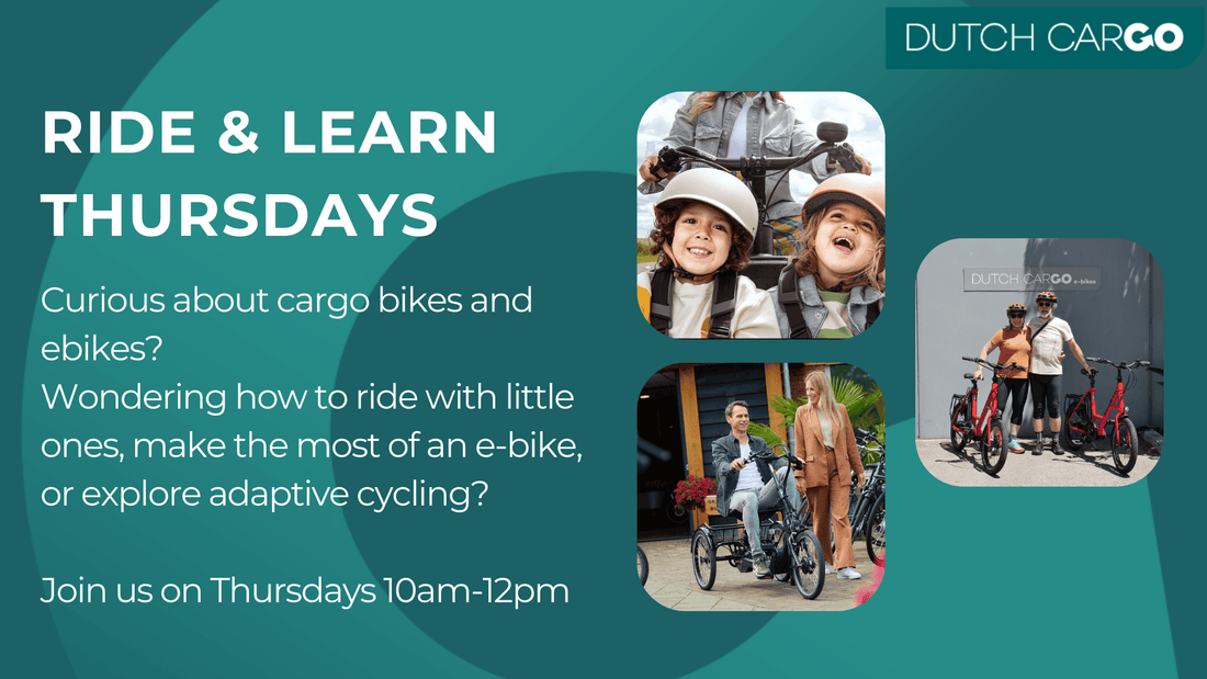 Discover Ride & Learn Thursdays at Dutch Cargo Bike - Dutch Cargo (AU)