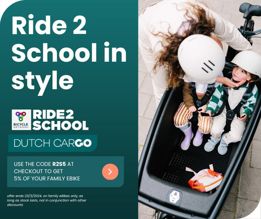 Organize a Ride to School Day with Ease and Enjoy a Special Offer on Family Bikes! - Dutch Cargo (AU)