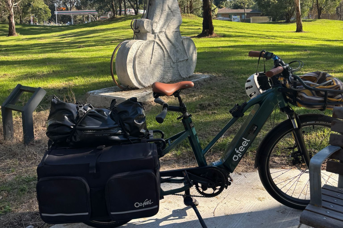 Bikepacking Weekend on the O2Feel Equo