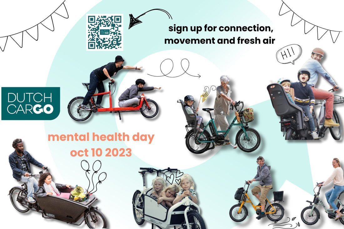 Embracing Mental Health Day: The Therapeutic Journey on a Cargo and E-Bike - Dutch Cargo (AU)
