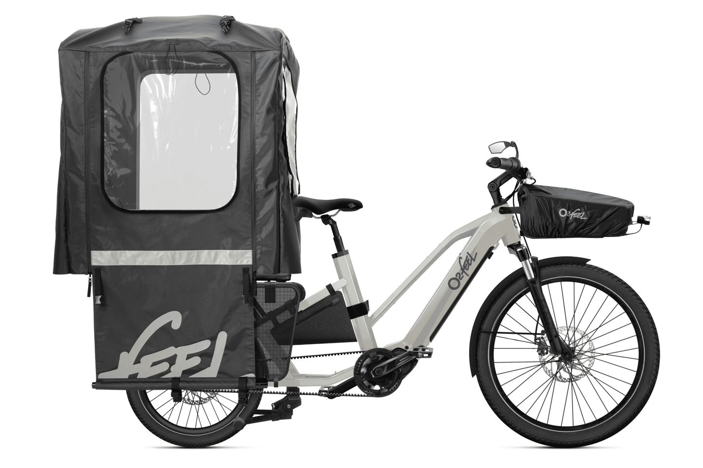 O2Feel Equo 7.4 Longtail Electric Bike - Dutch Cargo (AU) - O2feel - Electric Cargo Bike - O2Feel Equo 7.4 Longtail Electric Bike