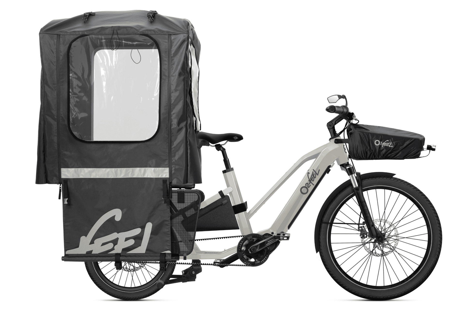O2Feel Equo 7.4 Longtail Electric Bike - Dutch Cargo (AU) - O2feel - Electric Cargo Bike - O2Feel Equo 7.4 Longtail Electric Bike