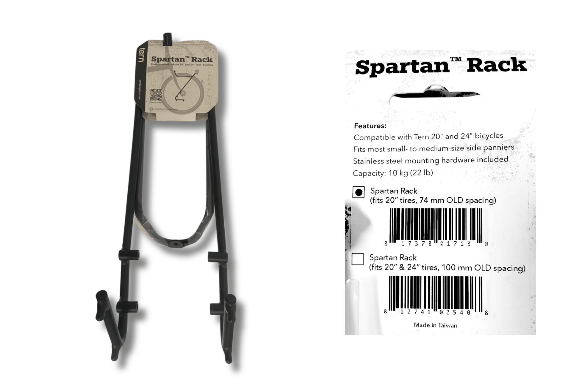 Tern Spartan Rack - Dutch Cargo (AU) - Tern Accessories - Accessories - Tern Spartan Rack