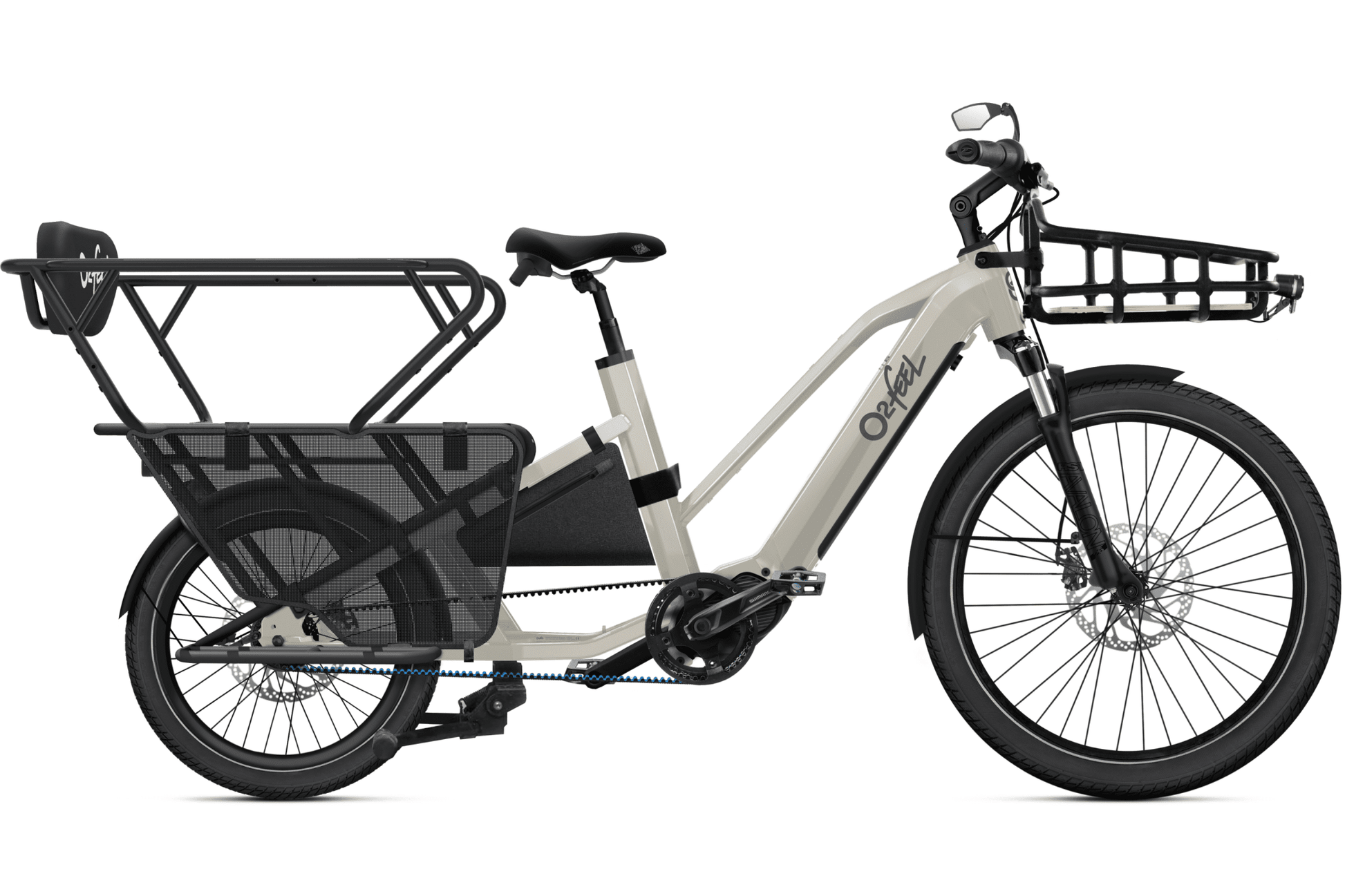 O2Feel Equo 7.4 Longtail Electric Bike - Dutch Cargo (AU) - O2feel - Electric Cargo Bike - O2Feel Equo 7.4 Longtail Electric Bike