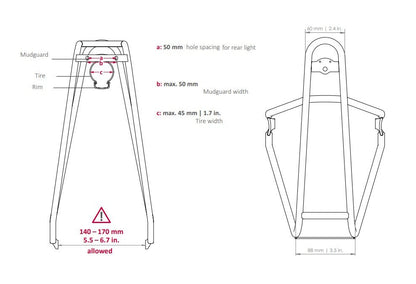Tubus Fly Evo (Desiknio) - Dutch Cargo (AU) - Desiknio Accessories - Accessories - Tubus Fly Evo (Desiknio)
