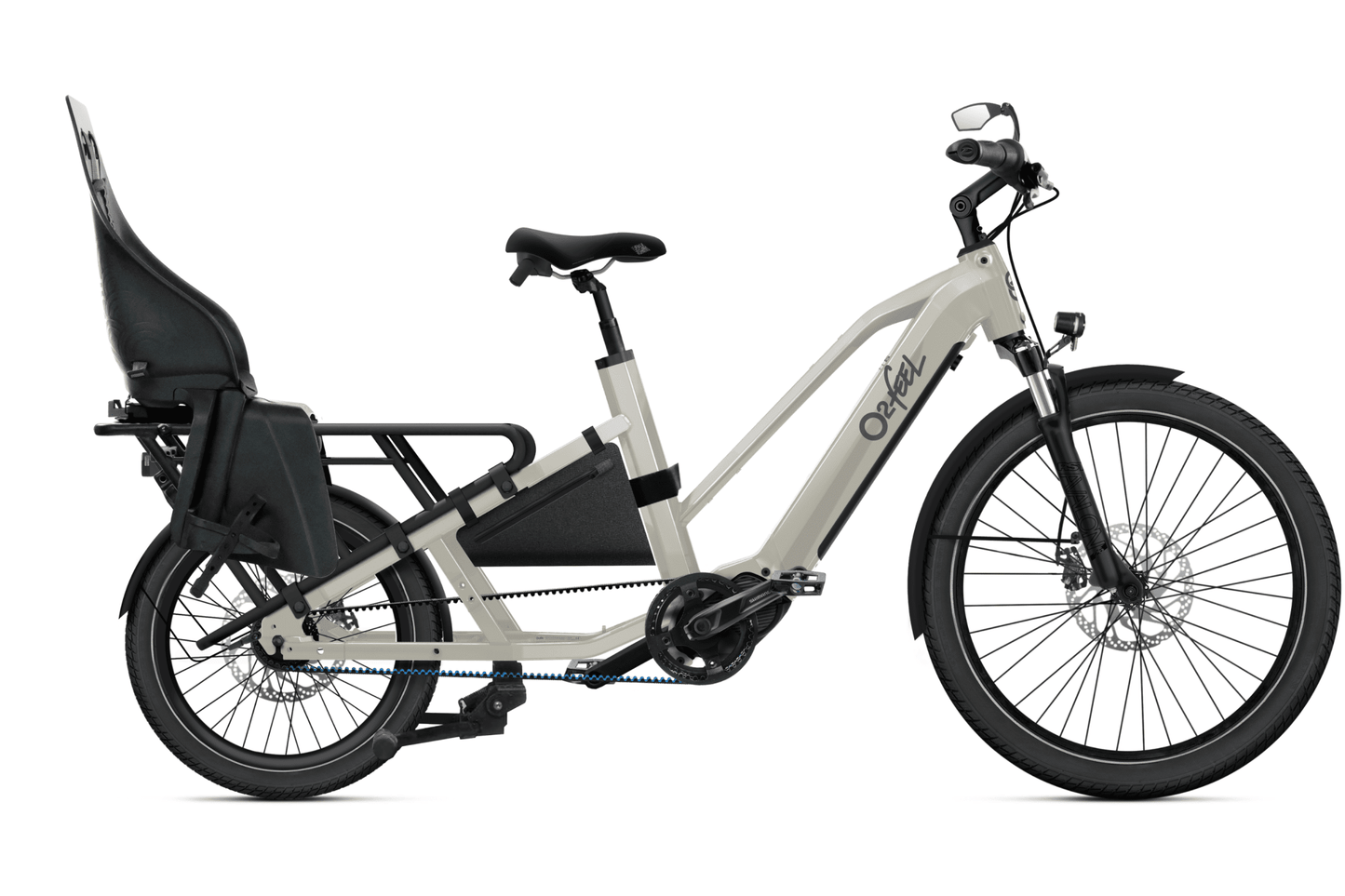 O2Feel Equo 7.4 Longtail Electric Bike - Dutch Cargo (AU) - O2feel - Electric Cargo Bike - O2Feel Equo 7.4 Longtail Electric Bike