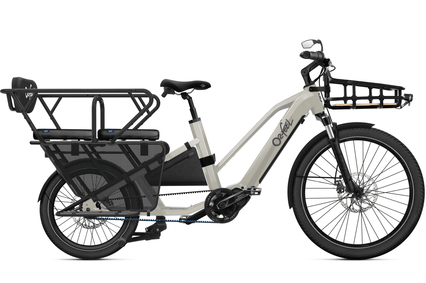 O2Feel Equo 7.4 Longtail Electric Bike - Dutch Cargo (AU) - O2feel - Electric Cargo Bike - O2Feel Equo 7.4 Longtail Electric Bike