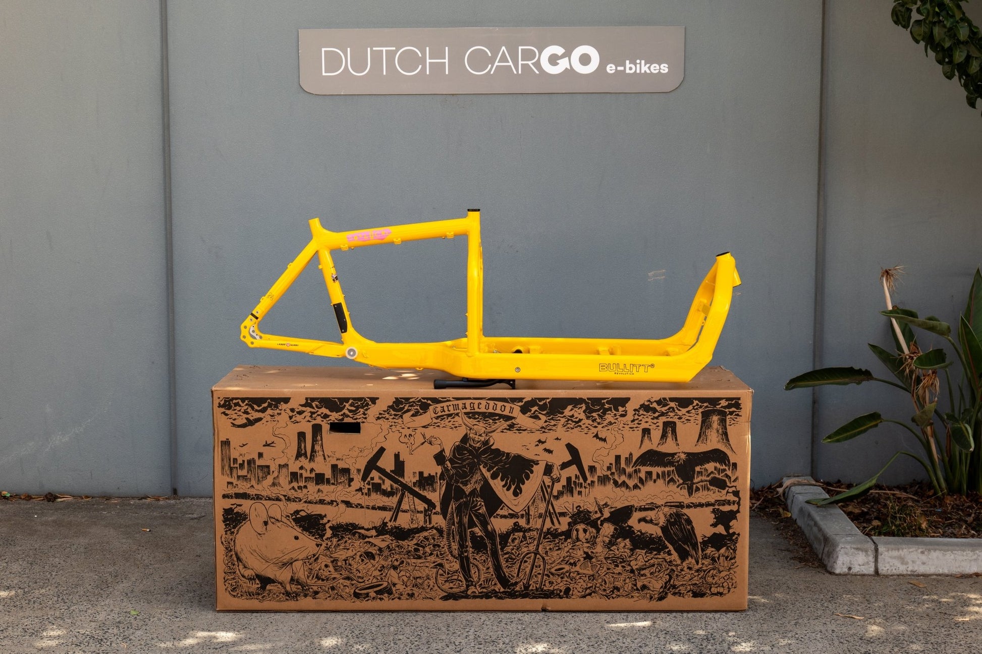 Bullitt Classic Frame Kit - Dutch Cargo (AU) - Larry vs. Harry - Electric Cargo BIke - Bullitt Classic Frame Kit