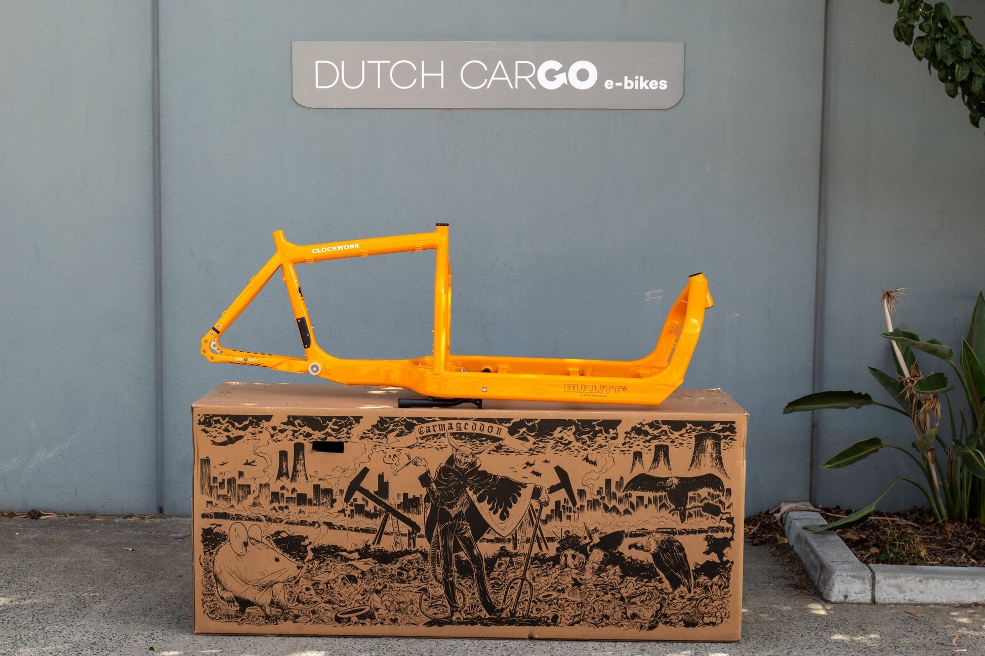 Bullitt Classic Frame Kit - Dutch Cargo (AU) - Larry vs. Harry - Electric Cargo BIke - Bullitt Classic Frame Kit