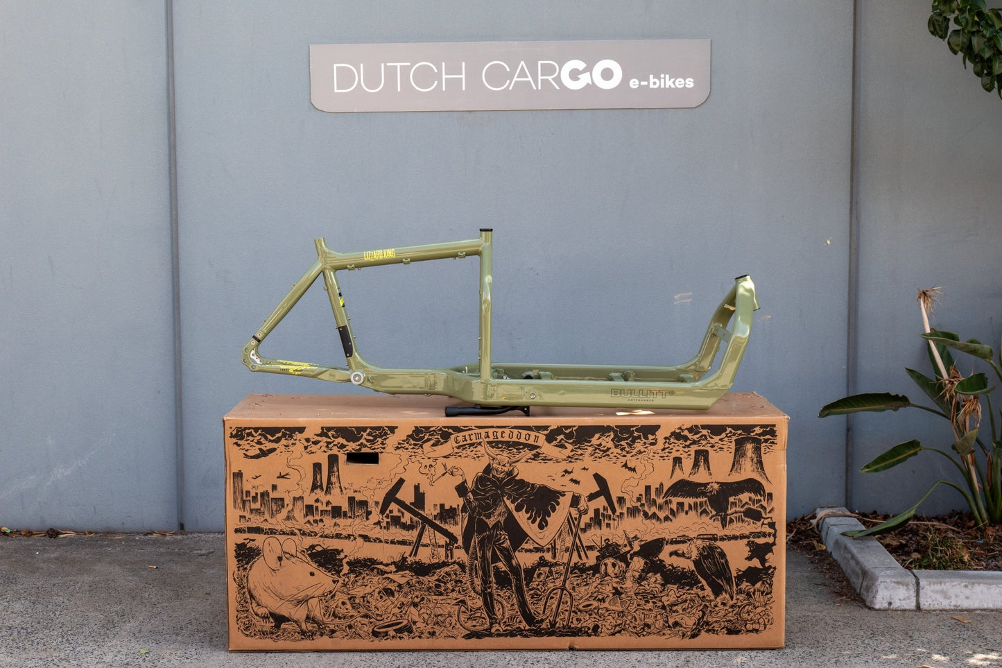 Bullitt Classic Frame Kit - Dutch Cargo (AU) - Larry vs. Harry - Electric Cargo BIke - Bullitt Classic Frame Kit