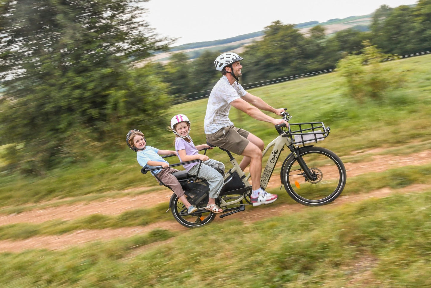 O2feel Family Equo 5.1 Adventure Electric Cargo Bike