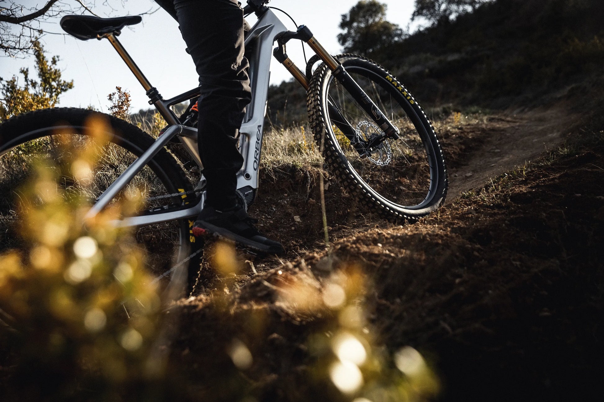 Orbea Rise LT Custom Electric Mountain Bike - Dutch Cargo (AU) - Orbea - E - bike - Orbea Rise LT Custom Electric Mountain Bike