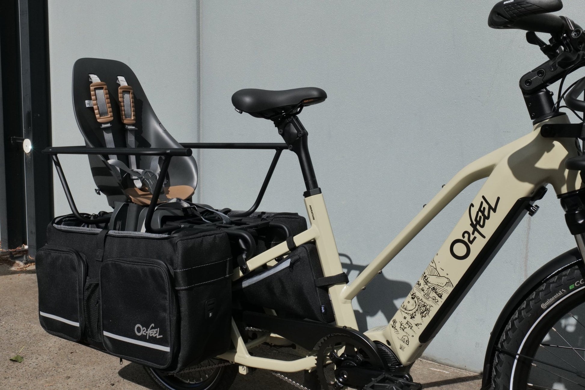 O2feel Family Equo 5.1 Adventure Electric Cargo Bike - Dutch Cargo (AU) - O2feel - Electric Cargo Bike - O2feel Family Equo 5.1 Adventure Electric Cargo Bike