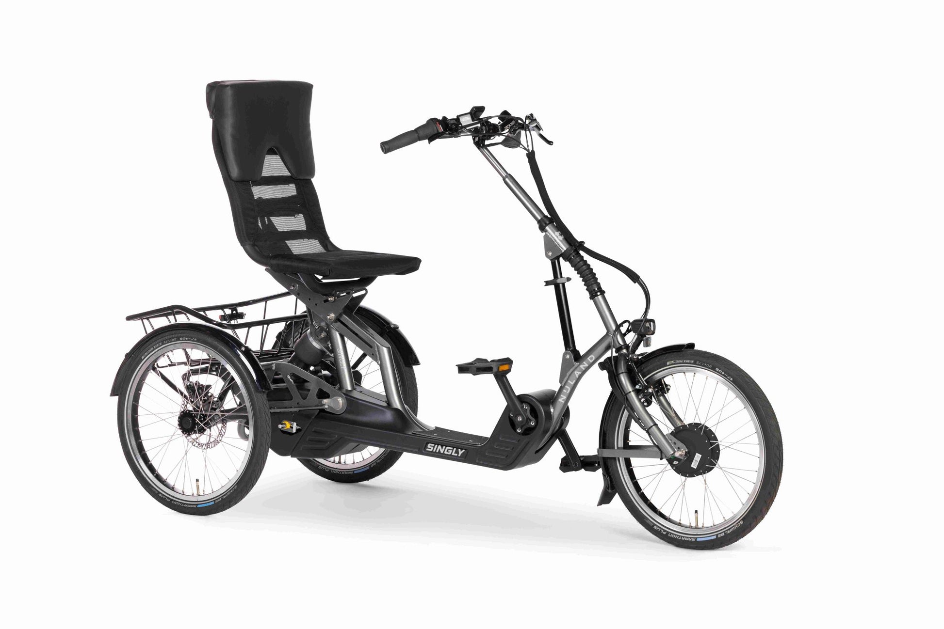 E Bike Electric Assist Tricycle Powerful Adult Electric Tricycle