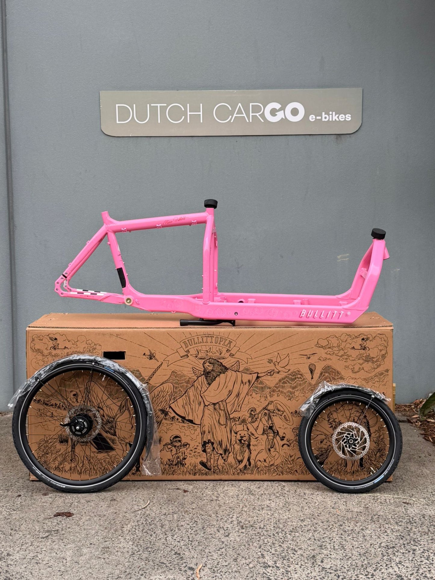 Bullitt 8 - Speed Shimano Alfine with Chain Drive - Dutch Cargo (AU) - Larry vs. Harry - Electric Cargo Bike - Bullitt 8 - Speed Shimano Alfine with Chain Drive