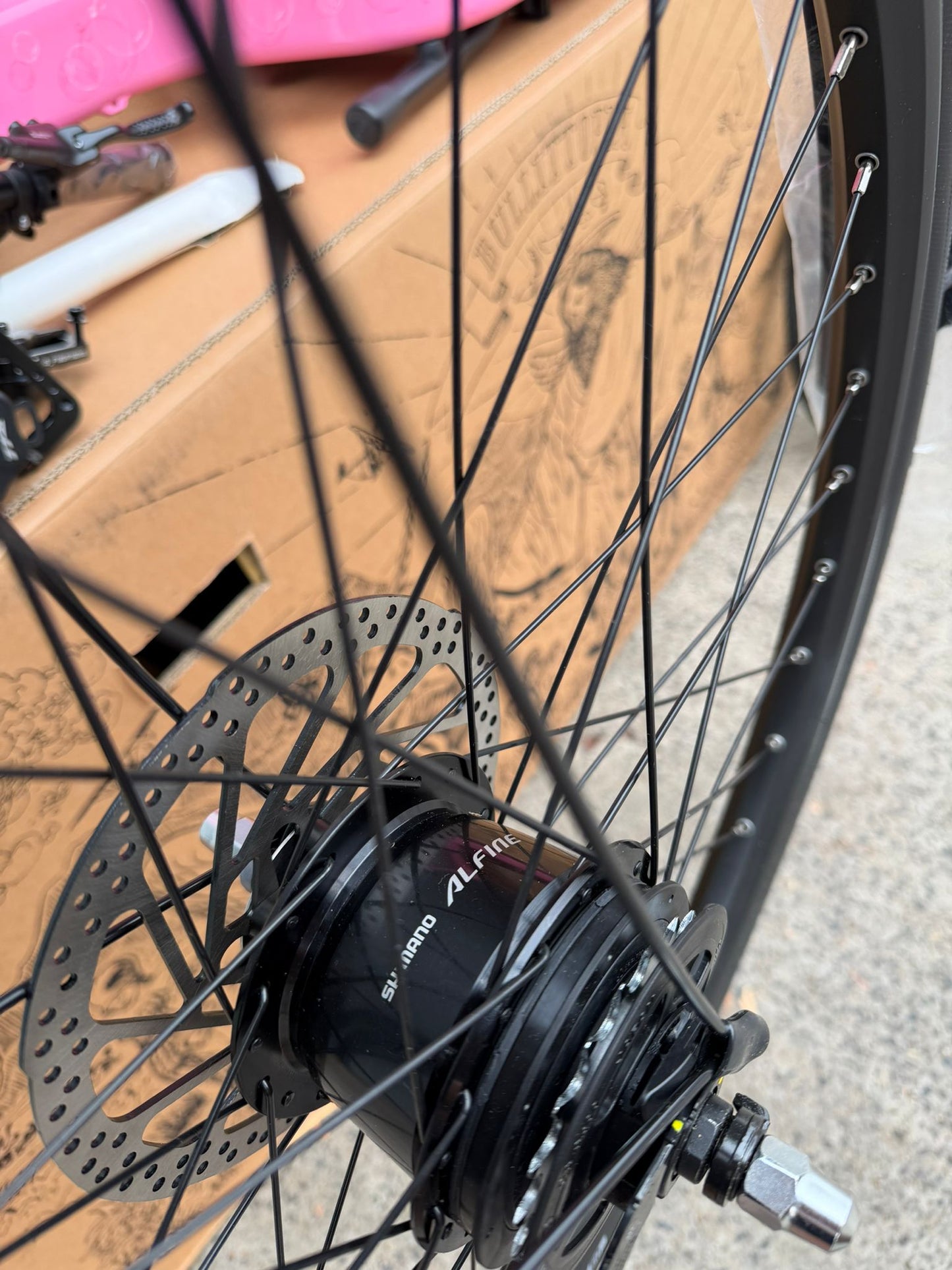 Bullitt 8 - Speed Shimano Alfine with Chain Drive - Dutch Cargo (AU) - Larry vs. Harry - Electric Cargo Bike - Bullitt 8 - Speed Shimano Alfine with Chain Drive