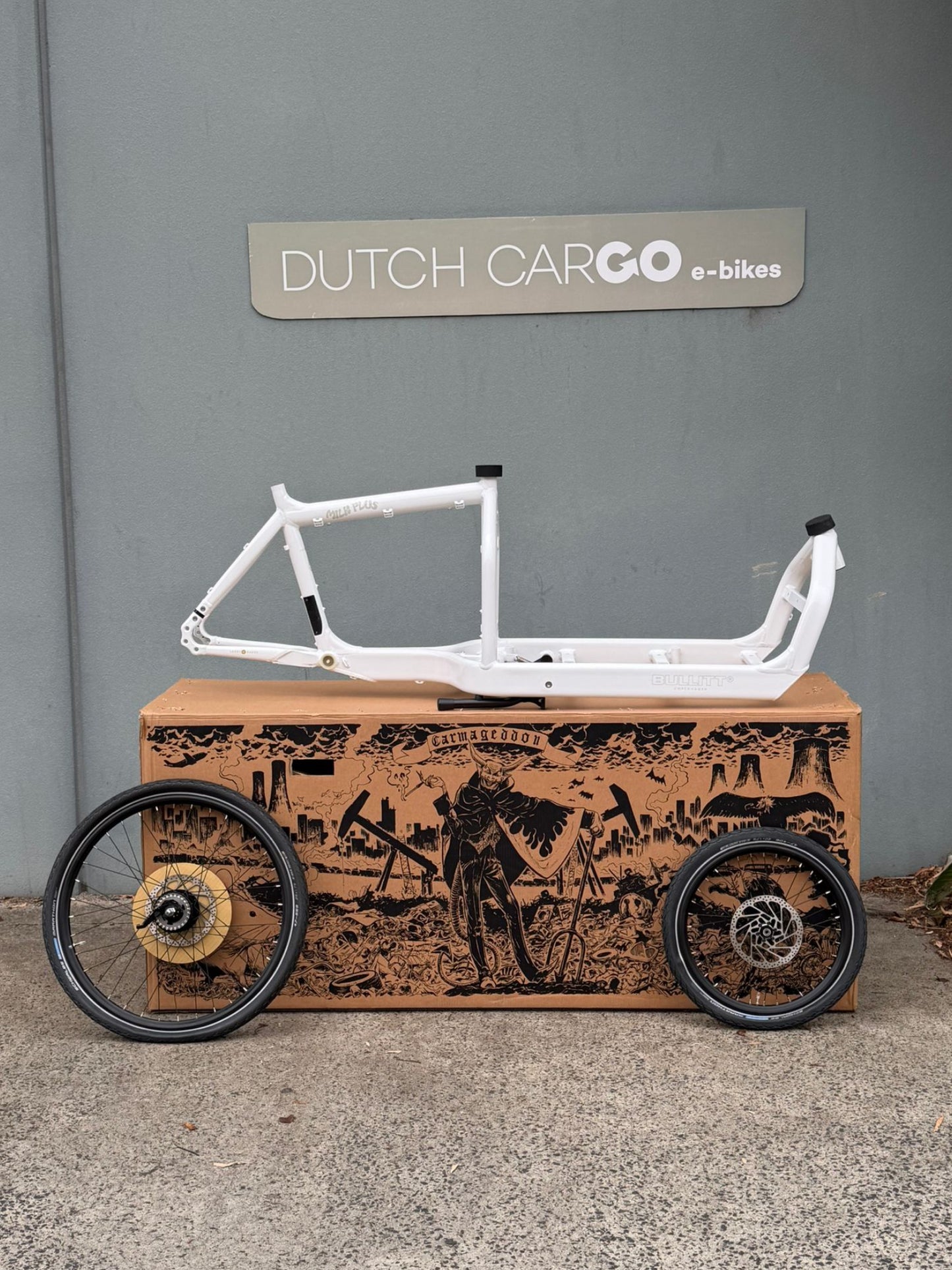 Bullitt 8 - Speed Shimano Alfine with Gates Belt Drive - Dutch Cargo (AU) - Larry vs. Harry - Electric Cargo Bike - Bullitt 8 - Speed Shimano Alfine with Gates Belt Drive