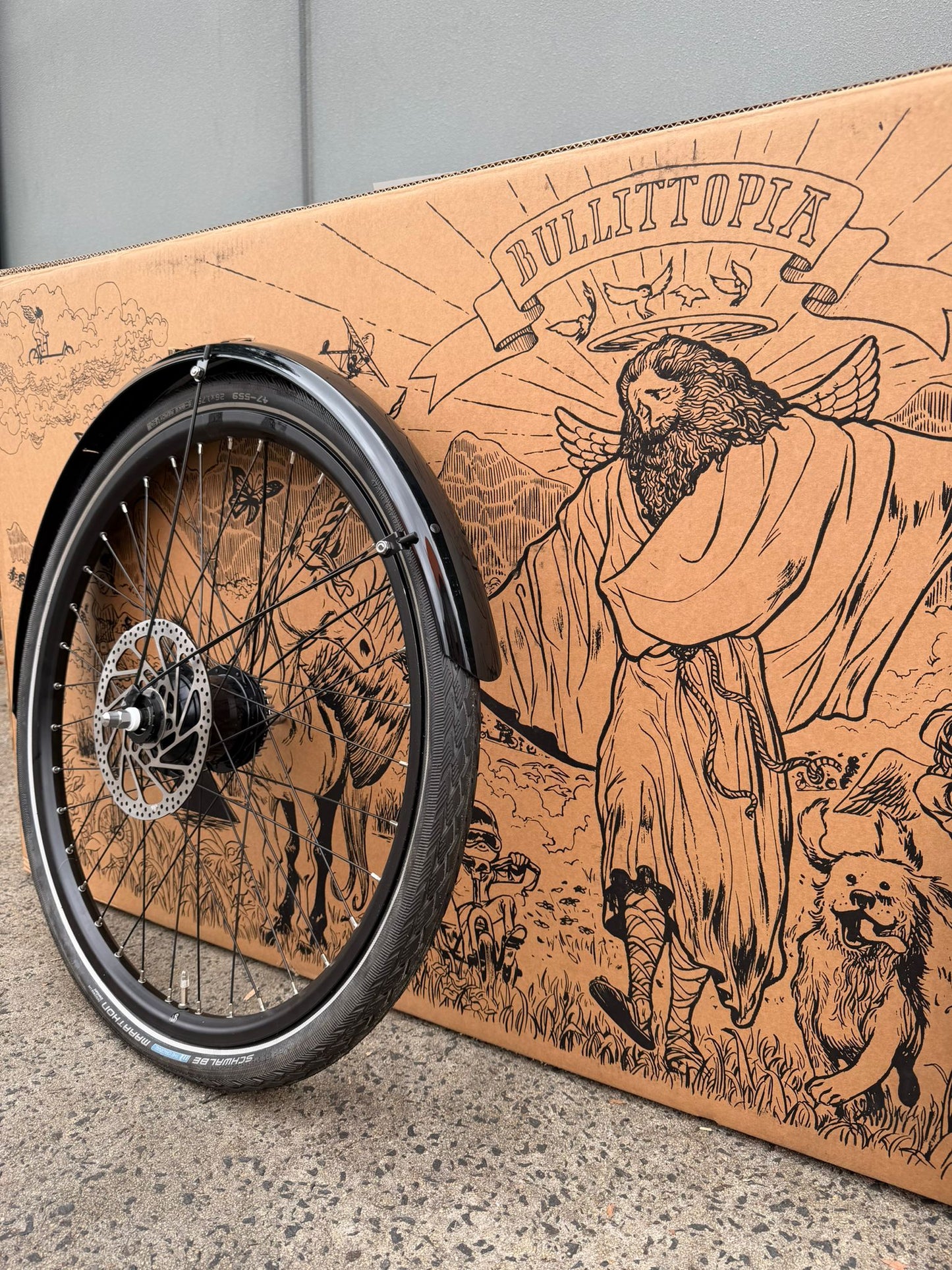 Bullitt 8 - Speed Shimano Alfine with Chain Drive - Dutch Cargo (AU) - Larry vs. Harry - Electric Cargo Bike - Bullitt 8 - Speed Shimano Alfine with Chain Drive