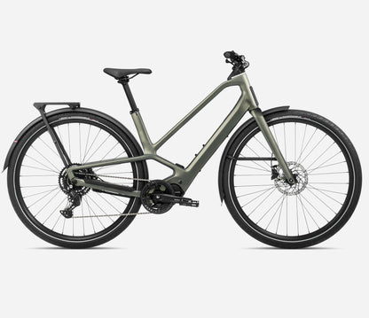 Orbea Diem eBike in vibrant green, perfect for eco-friendly commuting and urban adventures